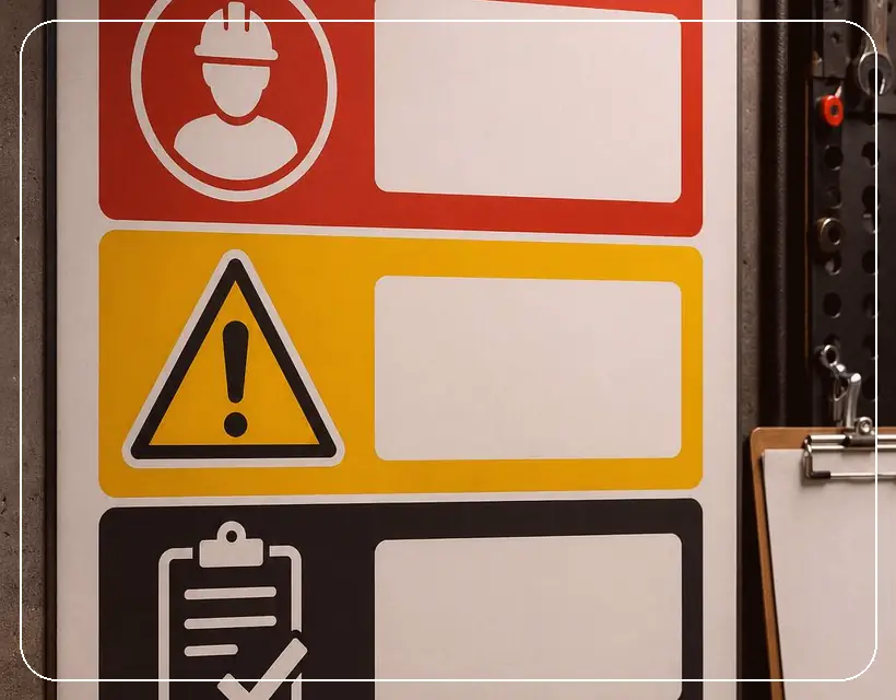 Плакат по охране труда: визуальное доказательство выгоды без лишних плашек