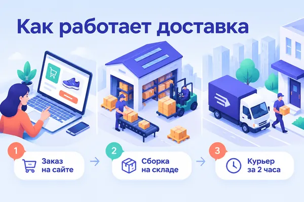 Пример слайда в стиле «Изометрия»