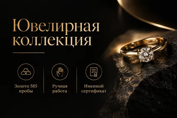 Пример слайда в стиле «Чёрное золото»