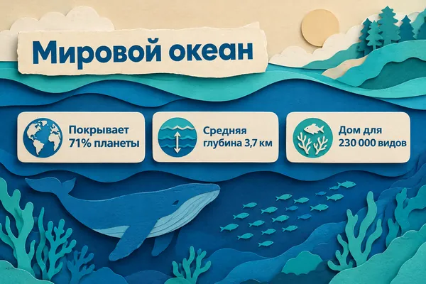 Пример слайда в стиле «Вырезанная бумага»