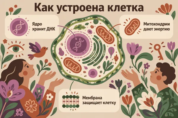 Пример слайда в стиле «Фольклорный флэт»