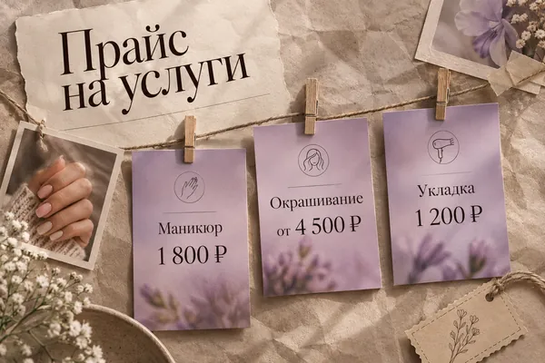 Пример слайда в стиле «Мятая крафтовая бумага»