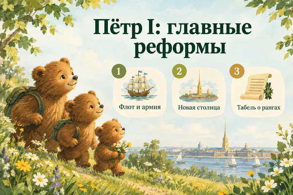 Пример слайда в стиле «Гуашь для детей»